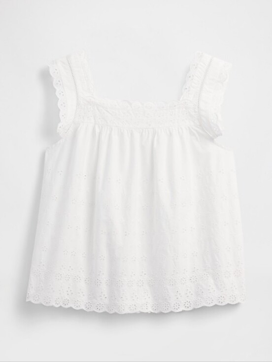 Gap x DOEN Tops - Gap X DOEN Eyelet Top